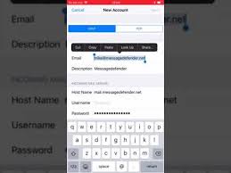 How To Setup Your Cpanel Roundcube Email On Your Iphone Youtube