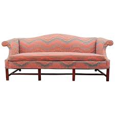 This tutorial will show you how to reupholster a sofa or couch. Regency Chippendale Camelback Sofa In Missoni Inspired Upholstery For Sale At 1stdibs