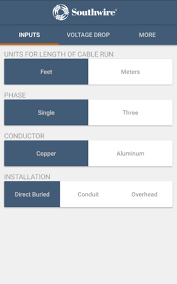Southwire Voltage Drop 2 1 2 Apk Download Android Tools Apps