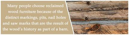 Read about where to find companies that sell this the beauty of reclaimed wood with the practicality of engineered flooring. Taking Care Of Reclaimed Barnwood Furniture Amish Outlet Store