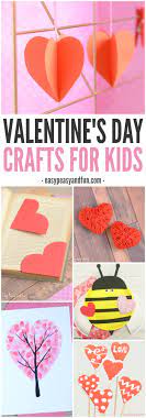 Whether you're crafting with your kids﻿ or looking for diy valentine gift﻿s, these easy valentine's day crafts and decor ideas couldn't be more perfect for february 14. Valentines Day Crafts For Kids Art And Craft Ideas For All Ages Easy Peasy And Fun