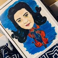 Individuelle Karikatur