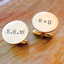 Personalized Cuff Links Copper Brass Gold Tone Custom Cuff Links Or Silver Tone Personalized Cufflinks Your Name Quote Hand Stamped Brudebuketter Bryllup Ideer