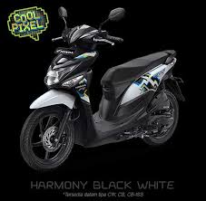 Varian lainnya dari honda beat adalah beat fi. Beat Pop 2016 Cool Pixel Hitam Motorblitz