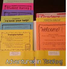 Back To School Paperwork Resource Meet The Teacher Pack First Grade Classroom First Grade Organization Meet The Teacher
