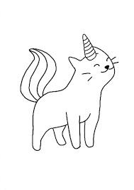 In case you don\'t find what you are looking for, use the top search bar to search again! Coloring Pages Of Unicorn Cats Coloring Pages For Kids