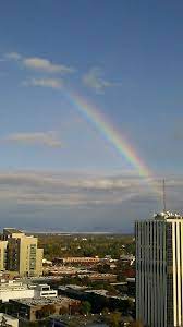 Rainbow In Downtown Fresno Fresno County Central Valley Fresno