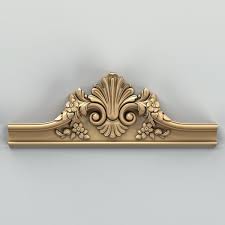 Carved Crown 3d Obj In 2020 Wooden Front Door Design Front Door Design Wood Wooden Door Design