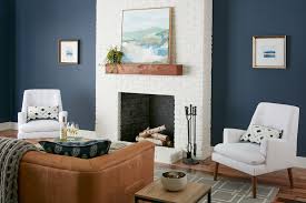 Read more brick fireplace in mid mod : Mid Century Modern Living Room Makeover The Perfect Finish Blog By Kilz