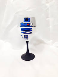 Sci Fi Movie Inspired Hand Painted Wine Glass Etsy Painted Wine Glass Hand Painted Wine Glass Wine Glass Crafts