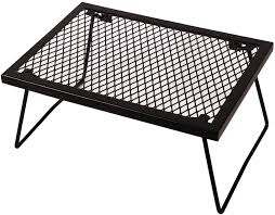 Cooking over fire has been the most primitive, yet still popular way of outdoor cooking. Buy Campmax Folding Campfire Grill Heavy Duty Steel Grate Portable Over Fire Camp Grill For Outdoor Cooking Grill Grate Black Online In Taiwan B085rnrc7j