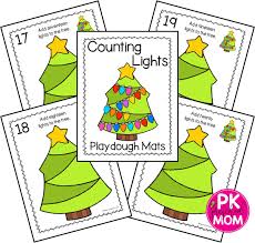 The cards can be cut out if desired and be used as c. Christmas Preschool Printables Preschool Mom