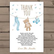 This is, after all, one of the most thoughtful ways to acknowledge their help and presence in your family's life by penning a heartfelt message on beautiful stationery. This Item Is Unavailable Etsy Baby Shower Thank You Cards Teddy Bear Baby Shower Baby Shower Thank You