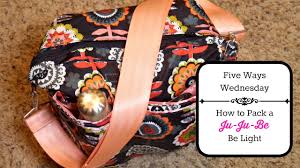 Five Ways Wednesday How To Pack The Jujube Be Light Youtube