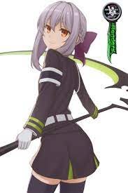 1 seraph of the end: Seraph Of The End Shinoa Render By Bloodakenoart On Deviantart