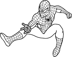 72 spiderman printable coloring pages for kids. Spiderman Spider Man Black And White Clipart Clipartfest 2 Superhero Coloring Pages Turtle Coloring Pages Lego Coloring Pages