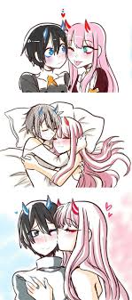 Zero Two Hiro Darling In The Franxx Darling In The Franxx Anime Anime Romance
