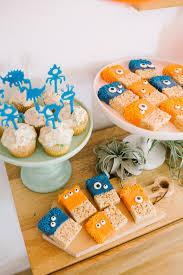 Theme parties create lasting memories. Monster Themed Birthday Party Boys Birthday Party 100 Layer Cakelet