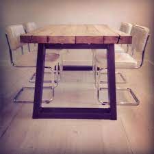 marktplaats nl industriele tafel grote robuuste eiken tafel oude balken tafels eettafels industriele tafel tafels eettafel