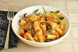 Maybe you would like to learn more about one of these? Tomato Spinach Sausage Pasta Toss