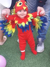 Homemade Bird Costume For Kids Baby Parrot Costume Parrot Costume Baby Parrot Costume Baby Pirate Costumes