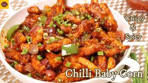Home cooks wished tv chef's knew? Crispy Chili Baby Corn Restaurant Style Indo Chinese Recipe Baby Corn Manchurian Cooking Wishes Chili Chili