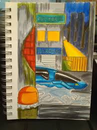 Quick Scenery Drawing Drawing Cyberpunk So, i've been drawing for a long time now and i have [a lot of experience with drawing using. quick scenery drawing drawing cyberpunk