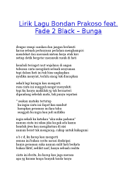 Feb 13, 2014 · bunga chords by bondan prakoso. Lirik Dan Chord Lagu Sebelah Mata