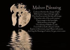 Mabon Blessings Autumn Equinox Moon And Poem Card Autumnalequinox Mabon Blessings Autumn Equinox Moon And Poem Car Mabon Autumnal Equinox Solstice And Equinox