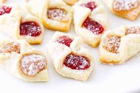 One of the most popular polish desserts, kolaczki are little folded cookies around a fruit filling. Polish Kolaczki Cookies Cream Cheese Cookies Baker Bettie