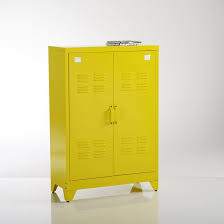 Armoire Basse 2 Portes En Metal Hiba Armoire Meuble Metallique Armoire Metallique