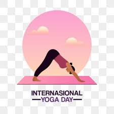 Happy Woman Doing Yoga In International Yoga Day Woman Yoga Vector Png And Vector With Transparent Background For Free Download Yoga Day How To Do Yoga International Yoga Day