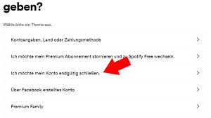 Ist es der richtige, klicken. Spotify So Loscht Ihr Euer Konto Netzwelt