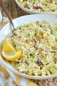 Low Syn Curried Chicken Rice Salad Bowl Slimming Eats