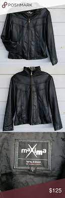 Vintage Wilson S Leather Experts Maxima Jacket Leather Jackets Women Wilsons Leather Vintage Leather Jacket