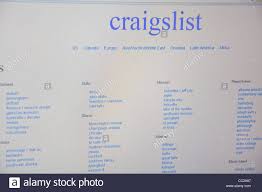 Craigslist High Resolution Stock Photography And Images Alamy