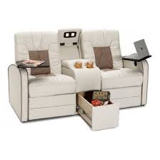 Qualitex De Leon Rv Loveseat With Console Rv Furniture Love Seat Recliner