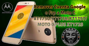 Nov 30, 2019 · moto c plus android frp unlocks the last solution here, you can download sp flash tool and frp unlocks file link given below in this tutorial and flash the phone using sp flash tool. Remover Cuenta Google O Frp A Moto C Xt1750 Xt1756 Xt1757