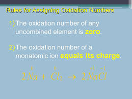 The Finish Line Is In Site Electrochemistry Oxidation Numbers Objectives Determine The Oxidation Number Of An Atom Of Any Element In A Pure Substance Ppt Download