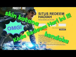 Looking for free fire redeem codes to get free rewards? Kode Redeem Free Fire Hari Ini 2020 Free Fire Redeem Code Skin Katana Youtube