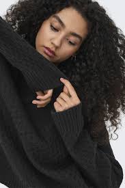 JdY, Pulover uni cu decolteu la baza gatului, Verde/Verde inchis