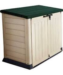 Buy Keter Store It Out Max 1200l Storage Shed Beige Green Garden Storage Boxes And Cupboards Argos Garden Storage Outdoor Cupboard Outdoor Storage Boxes