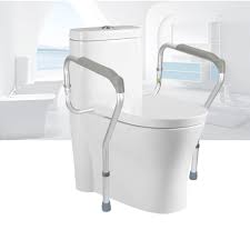 Well, thankfully the american disabilities act (ada) has given us specific guidelines for almost every appliance and gadget, which enables these this particular toilet has a 20″ height making it ada compliant. Adjustable Height Medical Handicap Toilet Rail Bathroom Safety Frame China Toilet Rail Bathroom Safety Frame Safety Frame Made In China Com