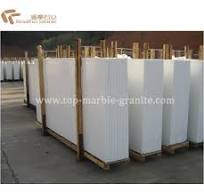 Pure White Nano Glass Stone Slab Suppliers and Manufacturers ...