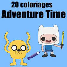 coloriage adventure time 20 dessins a imprimer gratuitement dessin billet de train