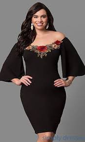 Shop Short Black Plus Size Party Dresses At Simply Dresses Cheap Semi Formal Dresses Under Full Figure Dress Plus Size Party Dresses Plus Size Holiday Dresses