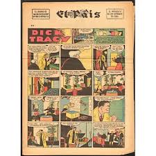Vintage Cuba Los Muñequitos - Newspaper Comics > El Pais Newspaper Sunday  comics Dick Tracy collectible for Sale