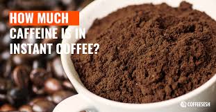 Caffeine amount in folgers coffee as well as safe amount, its sugar content, and how it compares to other drinks. How Much Caffeine Is In Instant Coffee