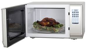 El plato caliente funcionará como rejilla, dorando la carne mientras se cocina. Cocinar En El Horno Microondas