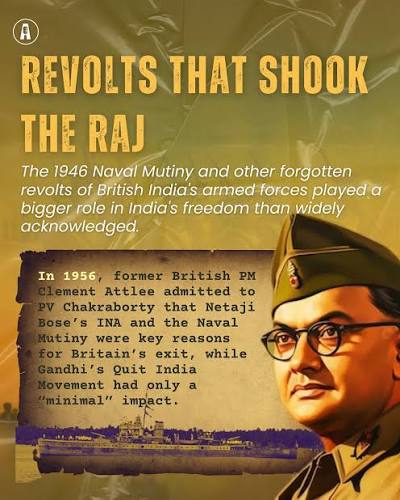 Netaji Subhash Chandra Bose – The Untold Story of India's Fearless Nationalist 🇮🇳 He didn't just fight for freedom—he redefined what it meant to be a revolutionary! 🔹 No Compromises! Unlike other